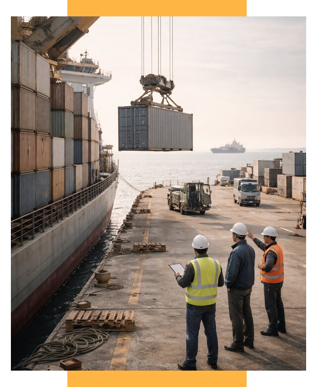 Морские перевозки грузов по миру от 46373 р. | СетСервис-Слб