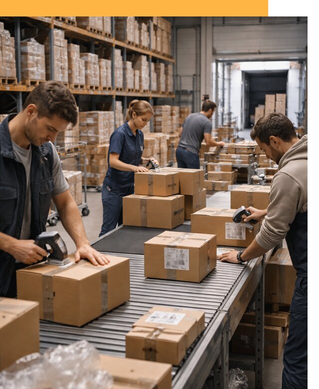 Доставка товаров для маркетплейсов от двери до склада от 7729