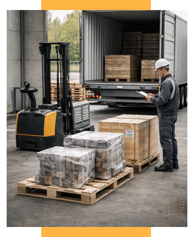 Доставка оборудования из Европы под ключ от 46373 р. | СетСервис-Слб