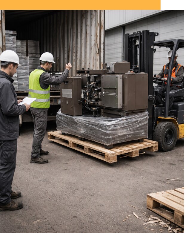 Доставка промышленного оборудования из Европы от 46373