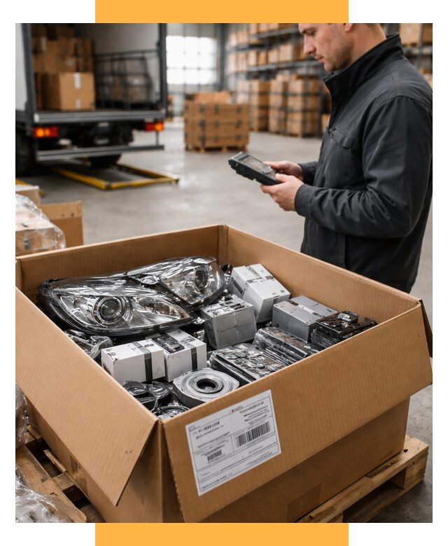 Доставка автозапчастей из Европы под ключ от 12881 р. | СетСервис-Слб