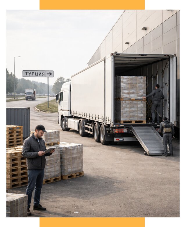 Автоперевозки и доставка фурой из Турции от 123660 р. | СетСервис-Слб
