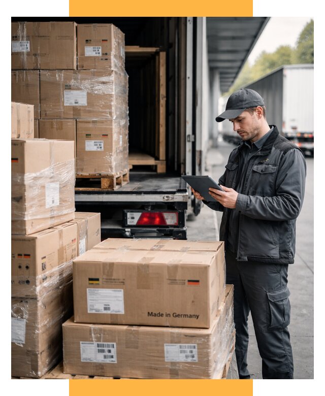 Доставка грузов из Германии от 46373 р. быстро - СетСервис-Слб