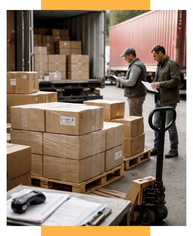 Доставка грузов из Италии в Россию от 18549 р. СетСервис-Слб