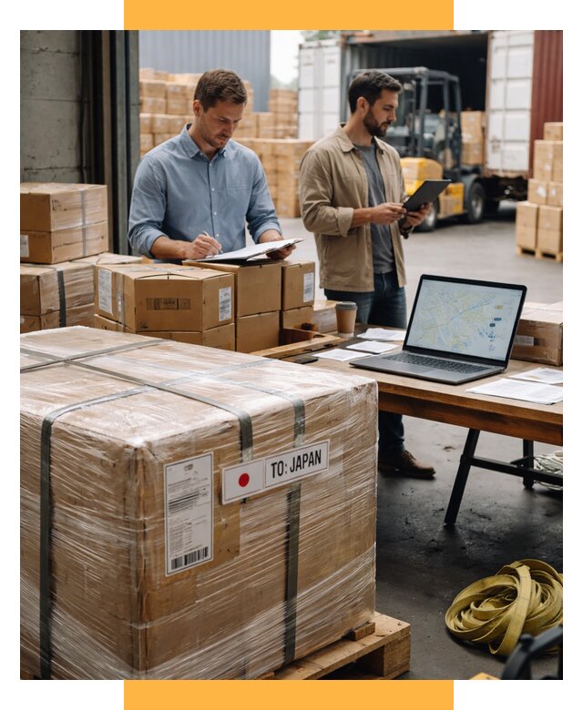 Доставка грузов в Японию от 25763 р., логистика СетСервис-Слб