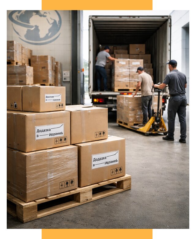 Доставка грузов в Израиль и экспорт от 46373 р. СетСервис-Слб