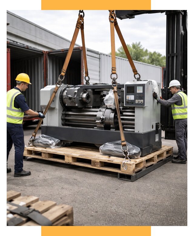 Перевозка станков и таможня от 61830 р. | СетСервис-Слб логистика