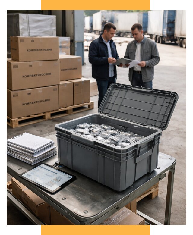 Перевозка комплектующих из Китая от 6698 р. | СетСервис-Слб