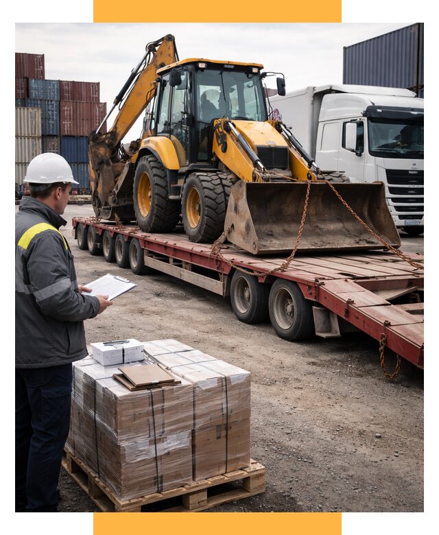 Международная перевозка спецтехники от 46373 р., СетСервис-Слб