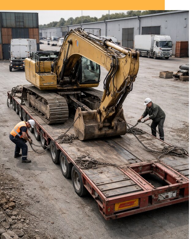 Перевозка спецтехники по России и миру от 46373 руб