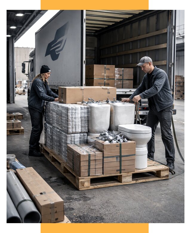 Перевозка сантехники под ключ от 1855 р. | СетСервис-Слб