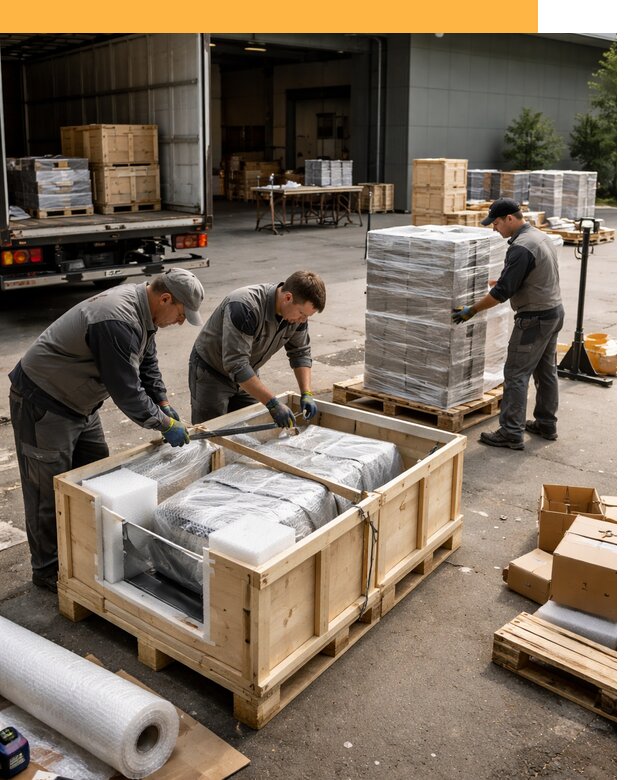 Перевозка выставочных грузов по миру от 25763 руб за м2 с таможней