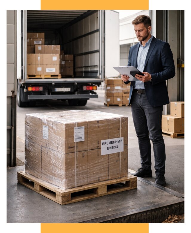 Временный вывоз товаров под ключ от 8244 р. | СетСервис-Слб