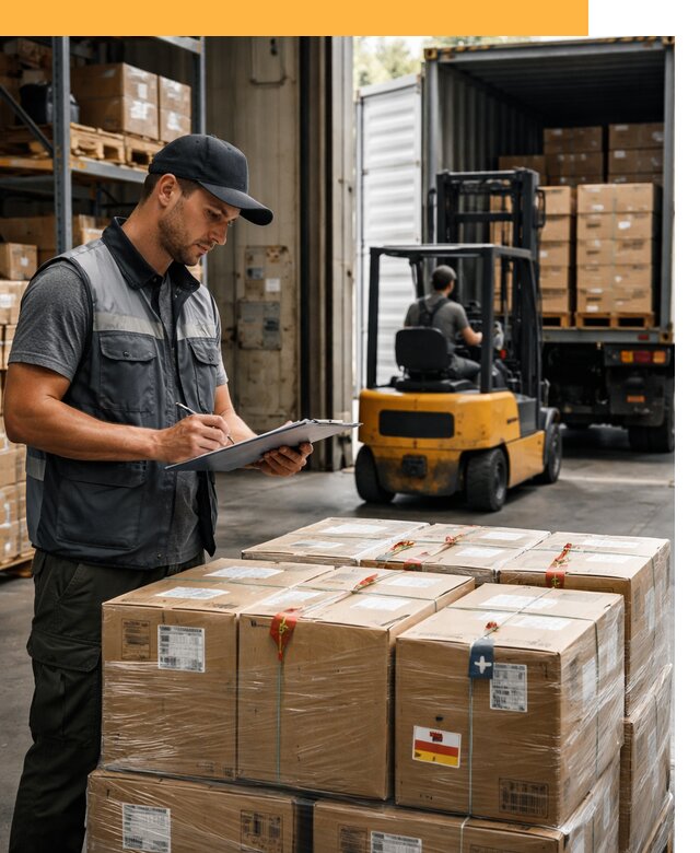 Реэкспорт товаров с таможенным оформлением и доставкой от 12366