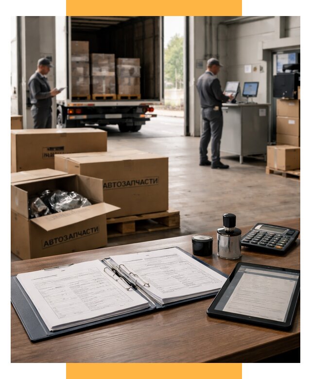 Таможенное оформление автозапчастей под ключ от 8759 р., СетСервис-Слб