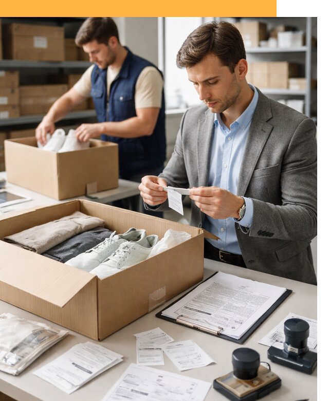 Таможенное оформление одежды и обуви по выгодной цене от 6698 руб