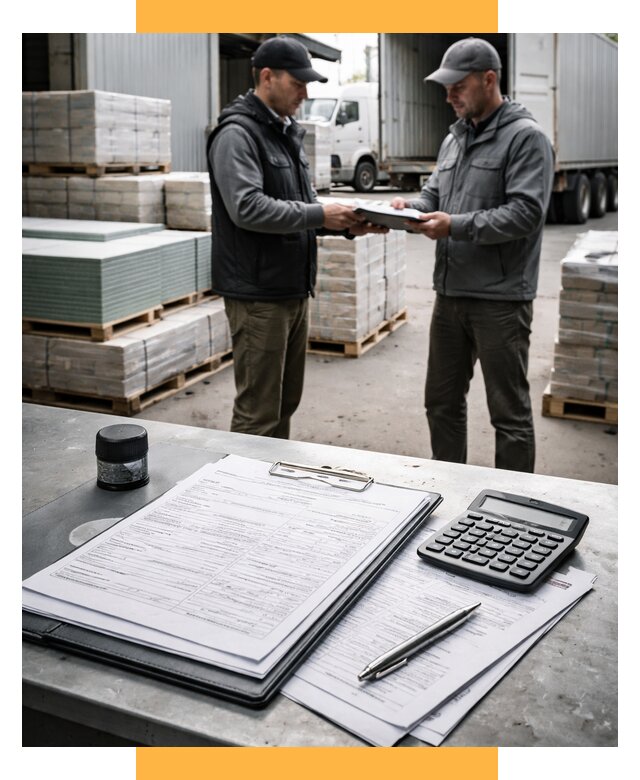 Таможенное оформление стройматериалов от 8759 р. | СетСервис-Слб