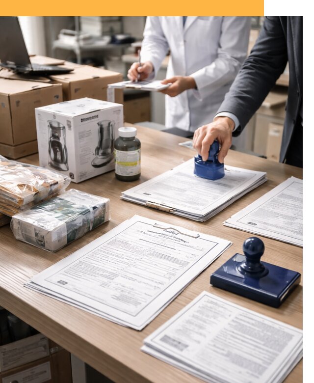 Сертификация импортных товаров от 12366 с таможенным сопровождением